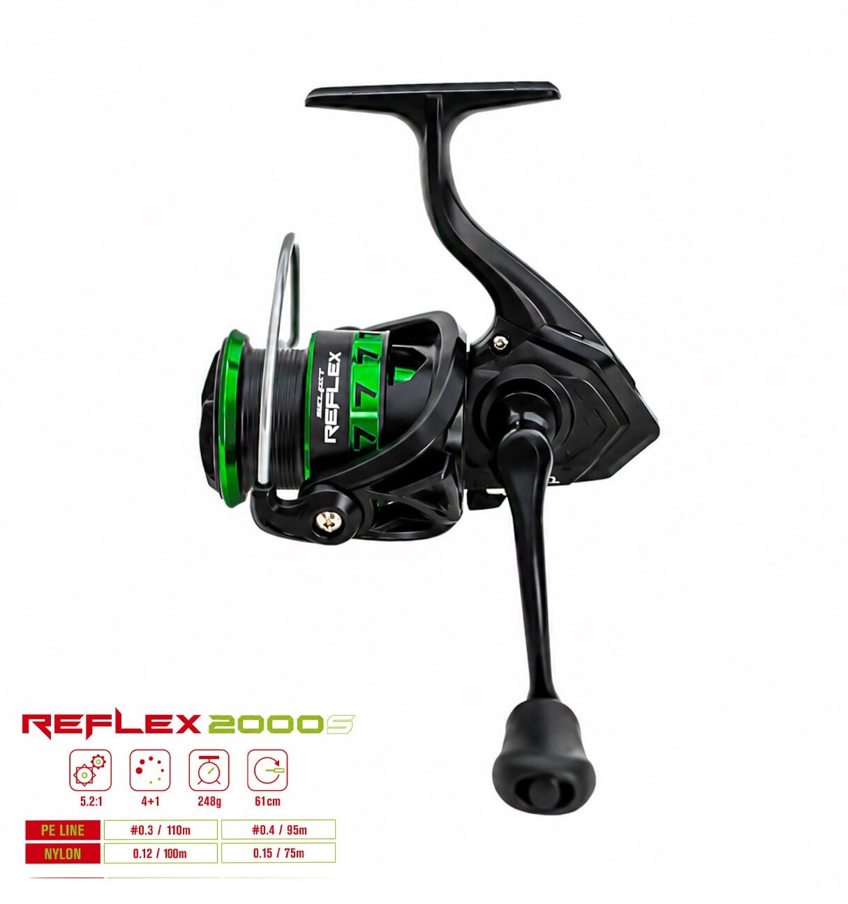 SELECT REFLEX MAKİNE RFLX2-2000S 4+1BB 5.2:1