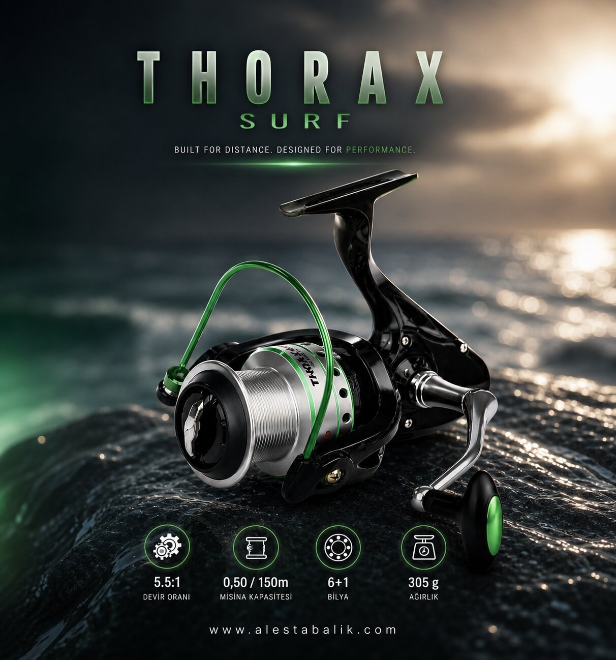 THORAX SURF 760 AL KAFA CNC KOL 6+1BB