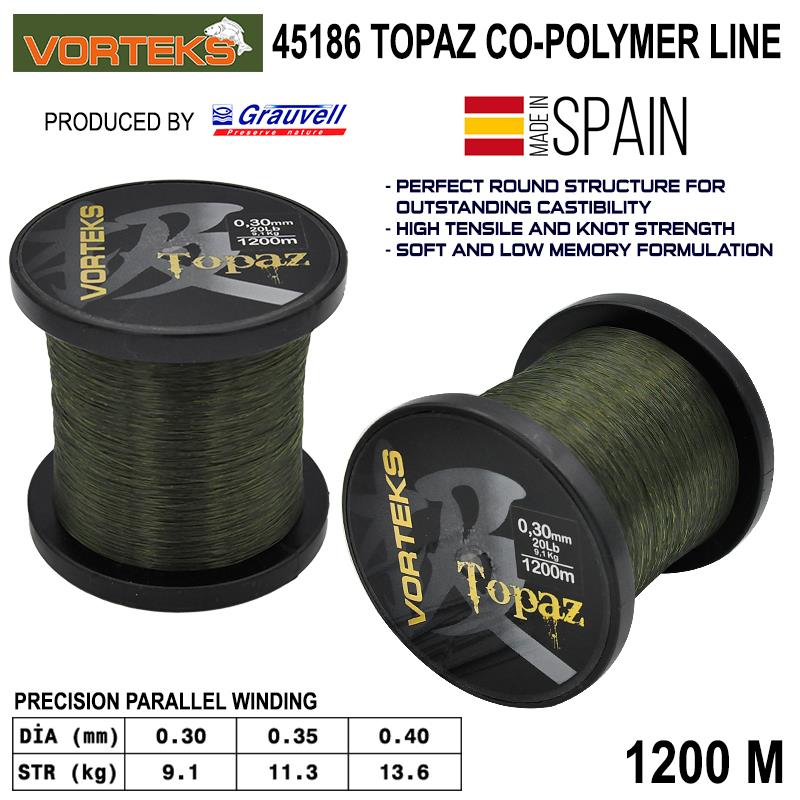 Vorteks Topaz 1200m Sazan Misinası