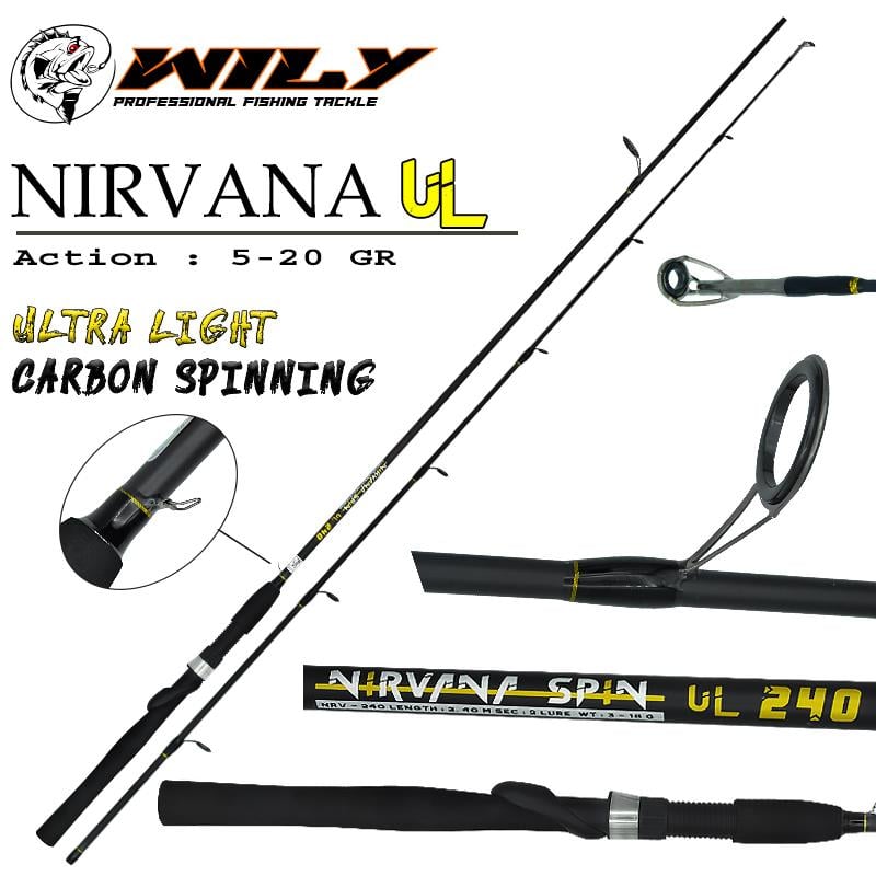 Wily Nirvana UL  270 cm  Spin Kamış 5-20 gr