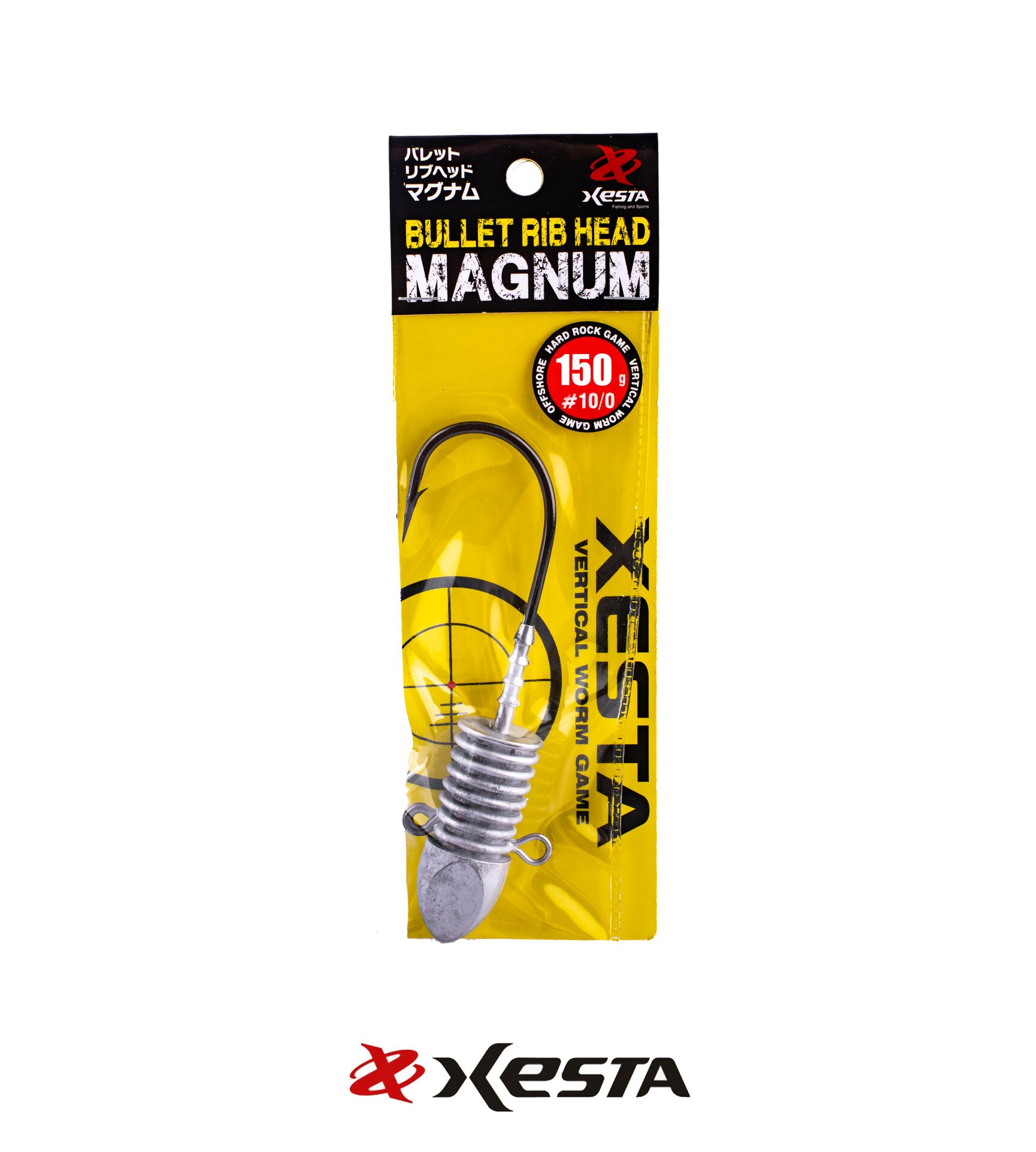 XESTA BULLET RIBHEAD MAGNUM JIGHEAD #10/0 1P 150G