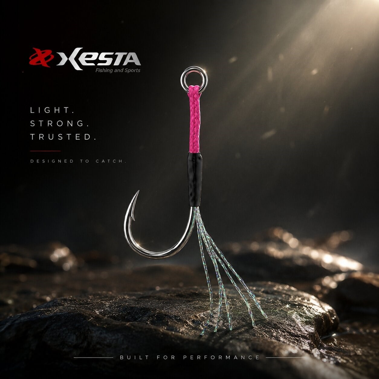 XESTA SHORE JIGGING ASSIST SINGLE SS #10 3P