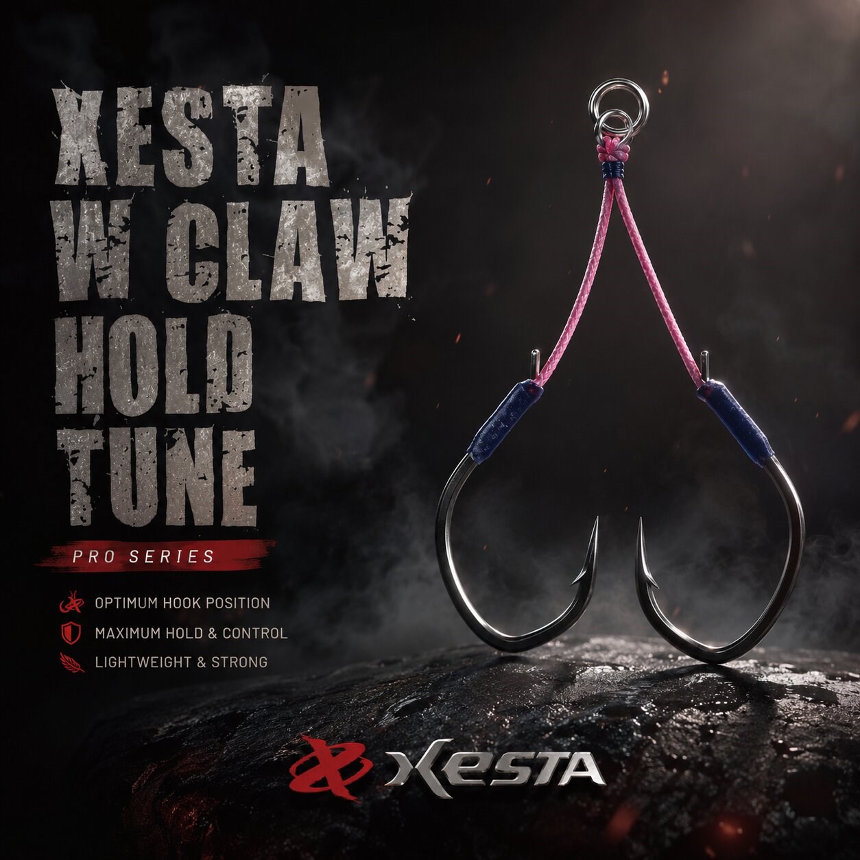 XESTA W CLAW HOLD TUNE ASSIST IĞNE DOUBLE 2 CM #1/0 2P