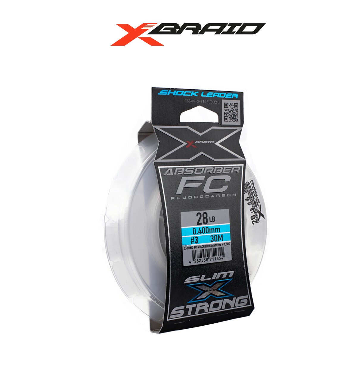 YGK X021 ABSORBER SLIM&STRONG FC 30M 7KG 0.29