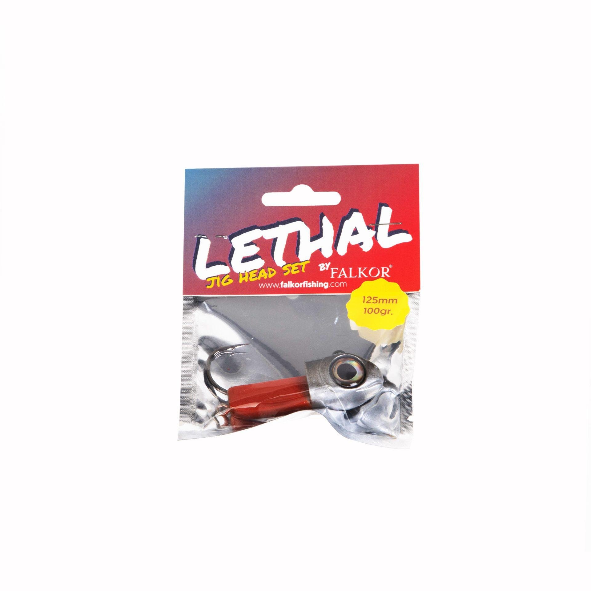 Falkor Lethal Jig Head Set 100gr İğneli Kafa