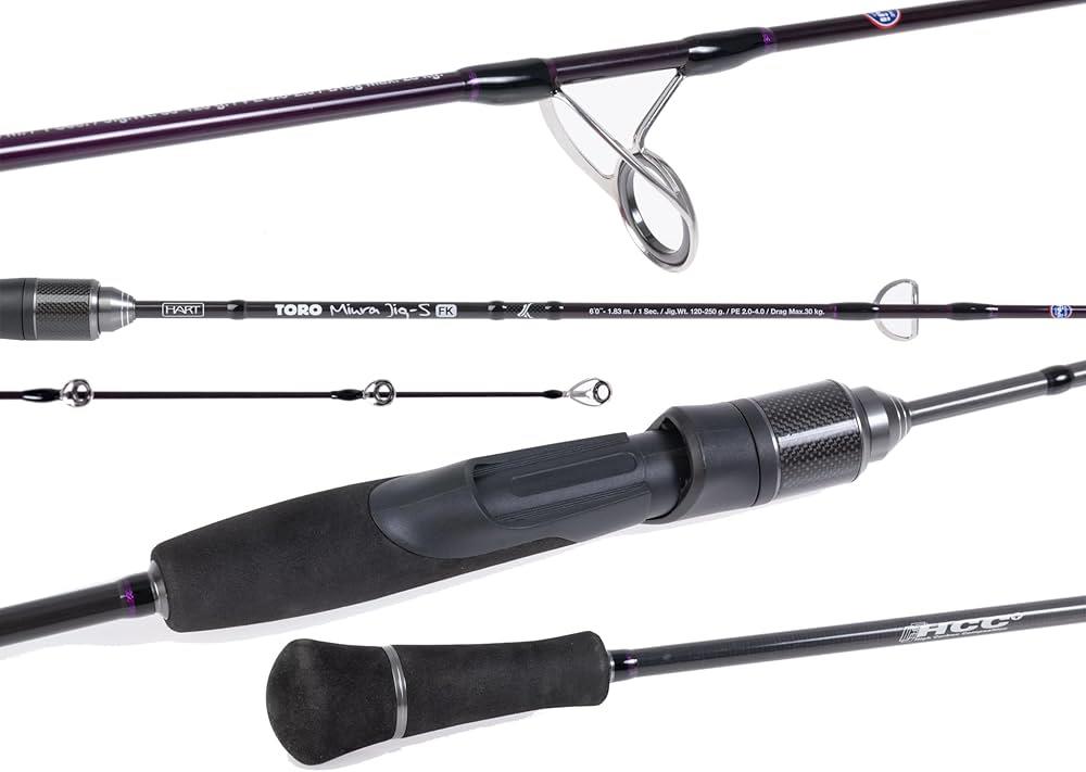 Hart Miura Jig Fk B5 183cm Drag Max 35Kg PE3-6 180/400g Tetikli Slow Jig Kamışı