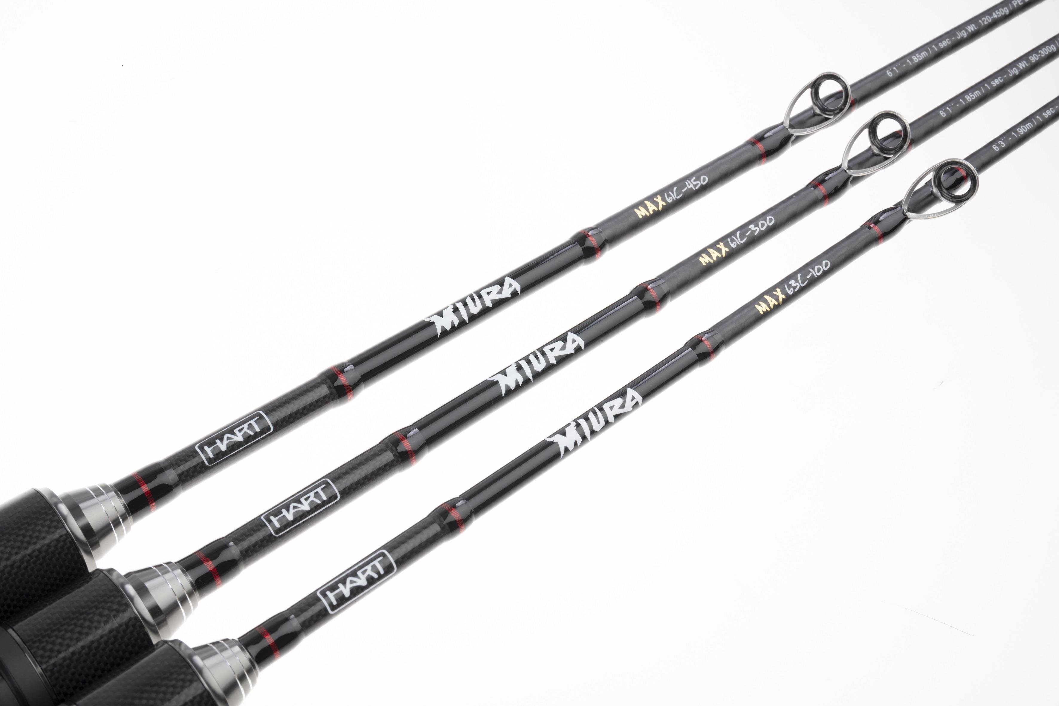 Hart Miura Max B4 185cm Drag Max 35Kg PE1.5-5 90/300g Tetikli Slow Jig Kamışı