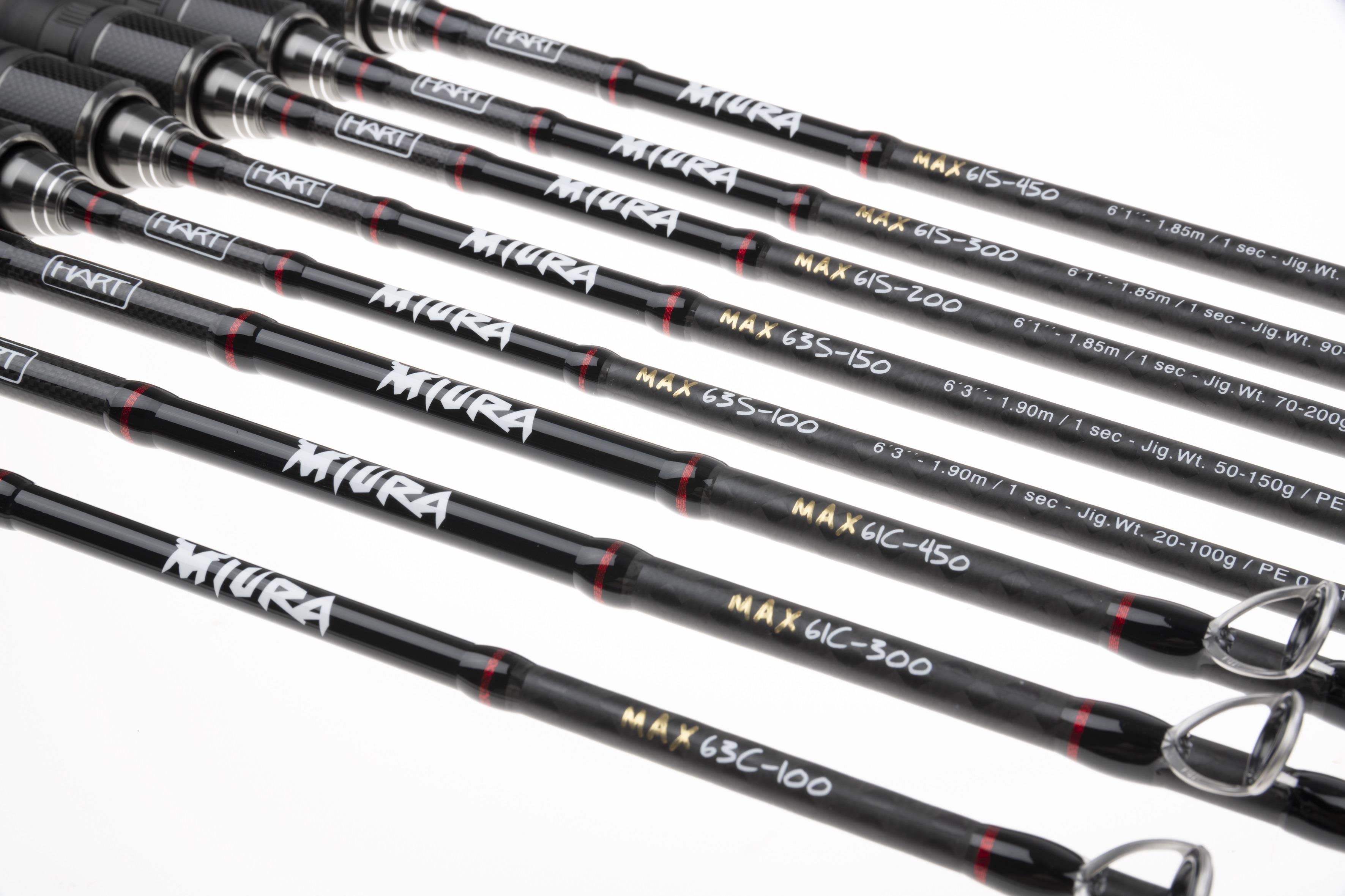 Hart Miura Max B4 185cm Drag Max 35Kg PE1.5-5 90/300g Tetikli Slow Jig Kamışı