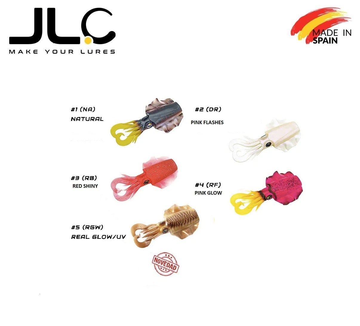 JLC Xoco Sübye Yedeği 90-120-150gr-190 Silikon Yem Body 