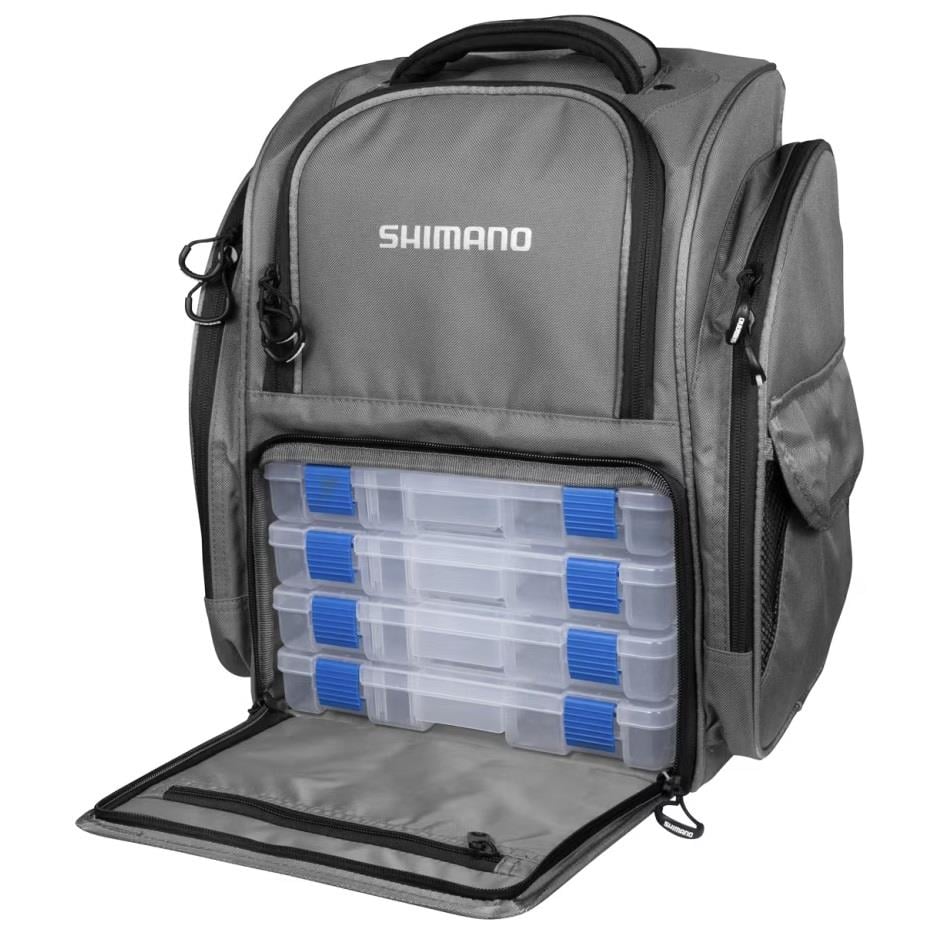 Luggage Shimano Back Pack & Tackle Box Büyük Jig Çantası Kutulu