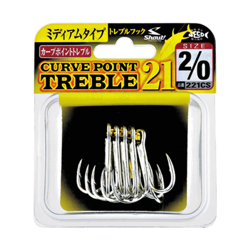 Shout Curve Point Mid Üçlü İğne