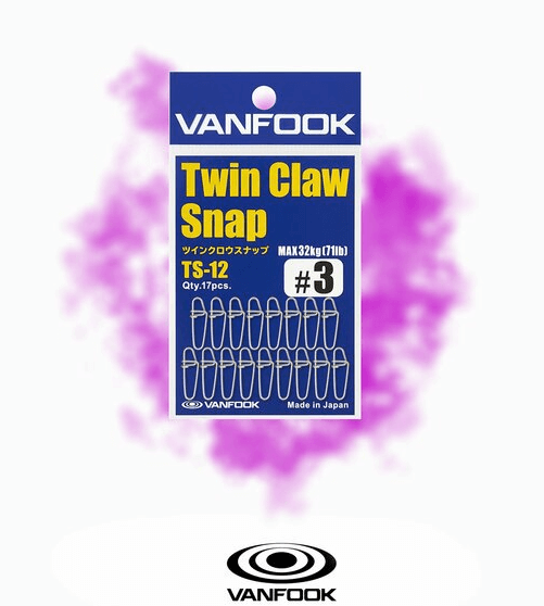 VANFOOK TS-12 Twin Claw Snap Slow Jig Klipsi