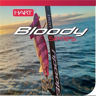  Hart Bloody İka 83 2.51m 8-25g Spin Kalamar Kamışı 