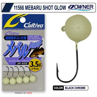 Cultiva 11566 Mebaru Shot Glow Lrf Jighead