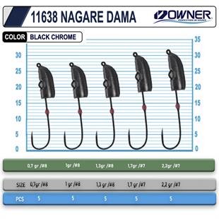 Cultiva 11638 Nagare Dama Lrf Jighead