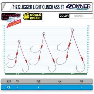 Cultiva 11722 Jigger Light Clint Assist Jig İğnesi