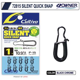Cultiva 72815 Silent Quick Snap Rapala Klipsi