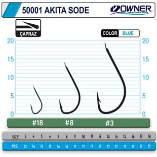 Owner 50001 Akita Sode Blue İğne