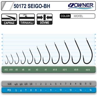 Owner 50172 Seigo-Bh Nickel White İğne