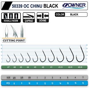 Owner 50339 Cut Chinu Black İğne