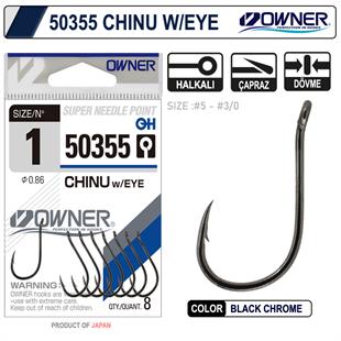 Owner 50355 Chinu W/ Eye Gun Black İğne