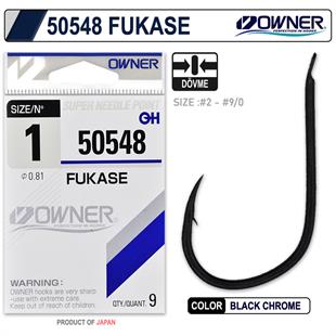 Owner 50548 Fukase Black İğne