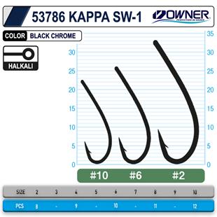 Owner 53786 Kappa Sw-1 Black Chrome İğne