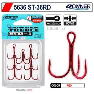 Owner 5636 St-36rd Red Çarpma İğne
