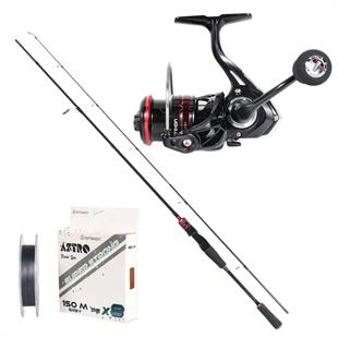 REMIXON FOCUS RD 2.30M 3-25GR 2P KAMIŞ+RD2000S 5+1BB MAKARA, SET
