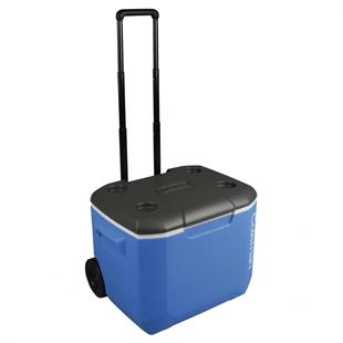 Coleman Performance Tri Coler Wheeled 60 QT Tekerlekli Soğutucu Buzluk 56 Lt MAVİ