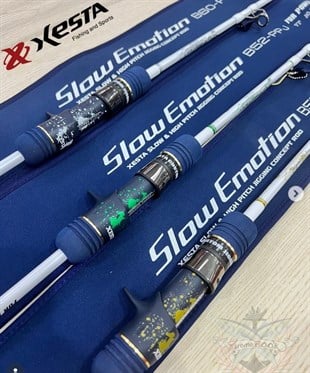 XESTA Slow Emotion Power Pitch Jerk B60-PPJ Japon Slow Jig Kamışı 1.82M 150-500g