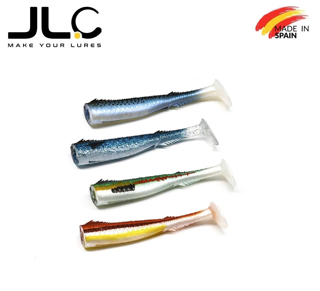  JLC Real Fish Yedeği 10g-15gr 80mm Vücut 2'li Silikon Body