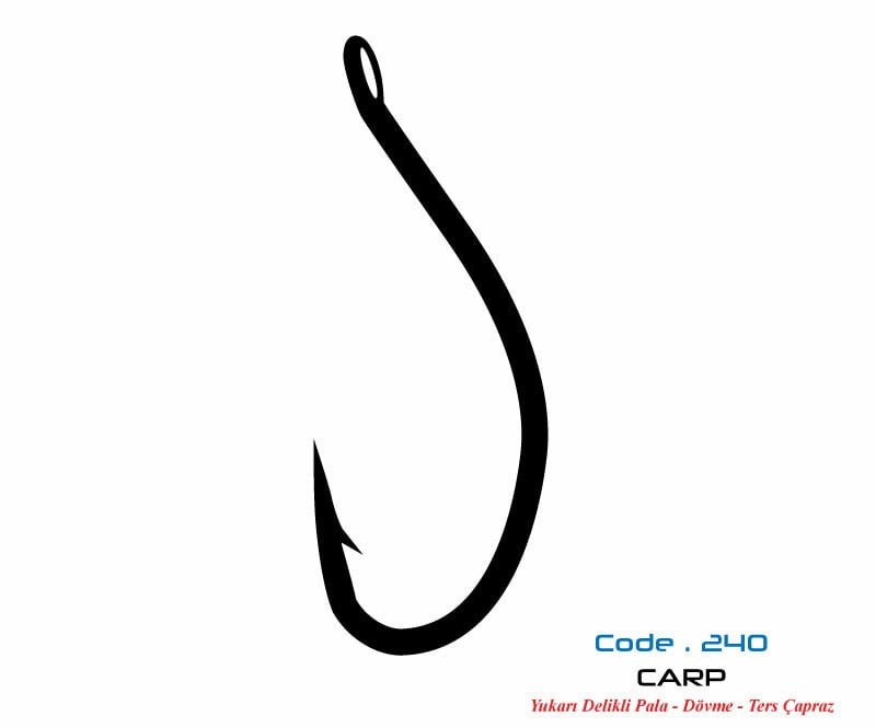 2401 CARP #6 BLACK NIKEL 12P