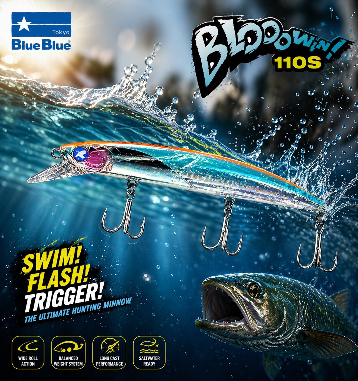 BLOOWIN! 110 SINKING 14G #07