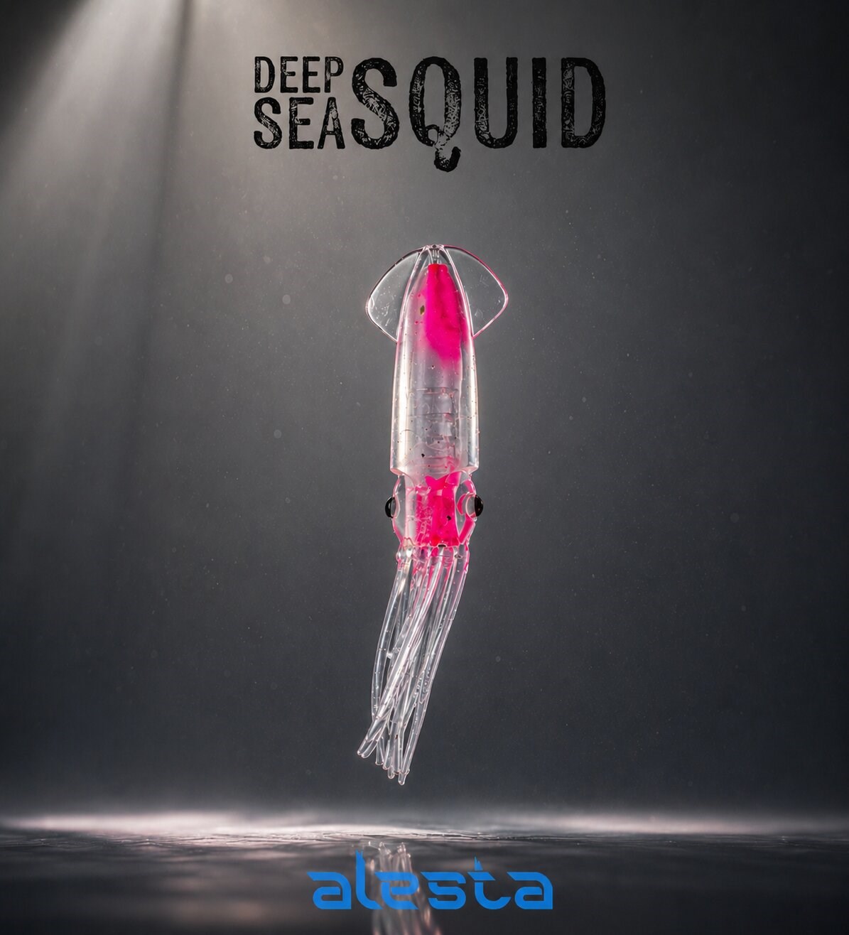 DEEP SEA SQUID BODY X6151 GLOW PINK 7CM 10P