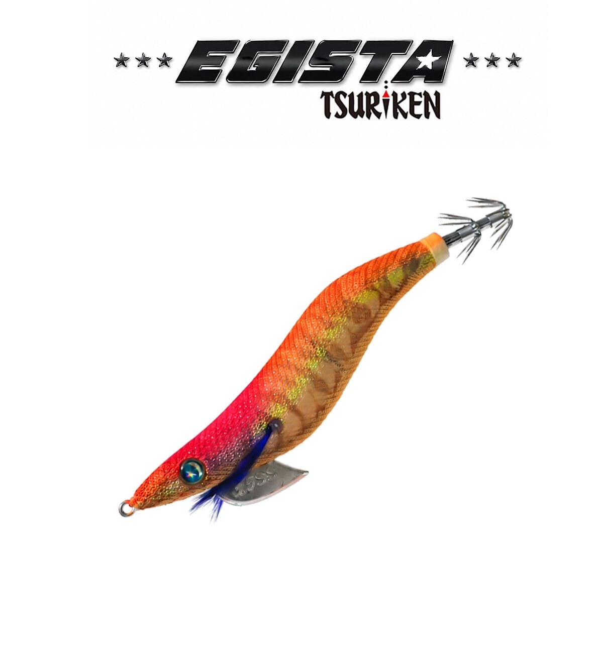 EGISTA SUPER SHALLOW 3.5 KALAMAR ZOKASI 19G UV ORANGE LAME