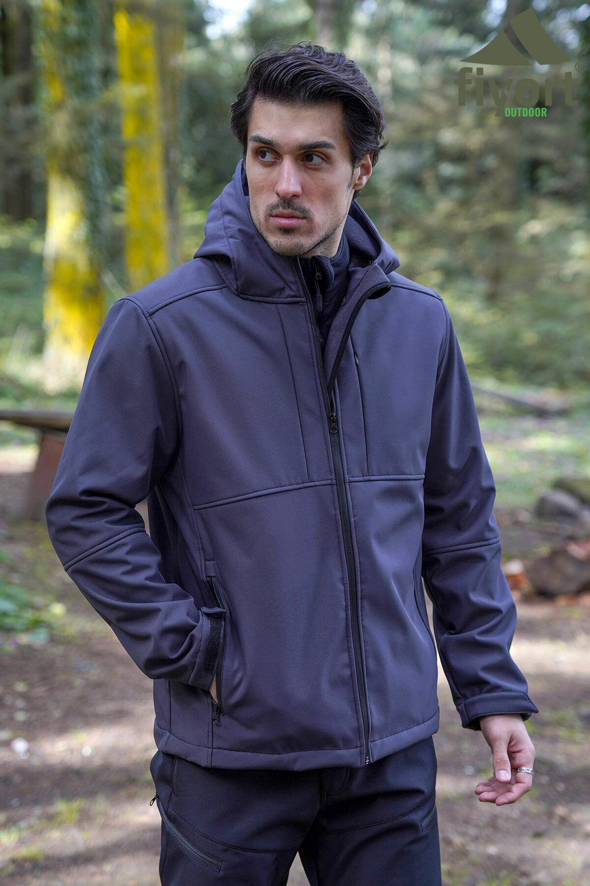 FLAM2 SOFTSHELL MONT GRİ #S