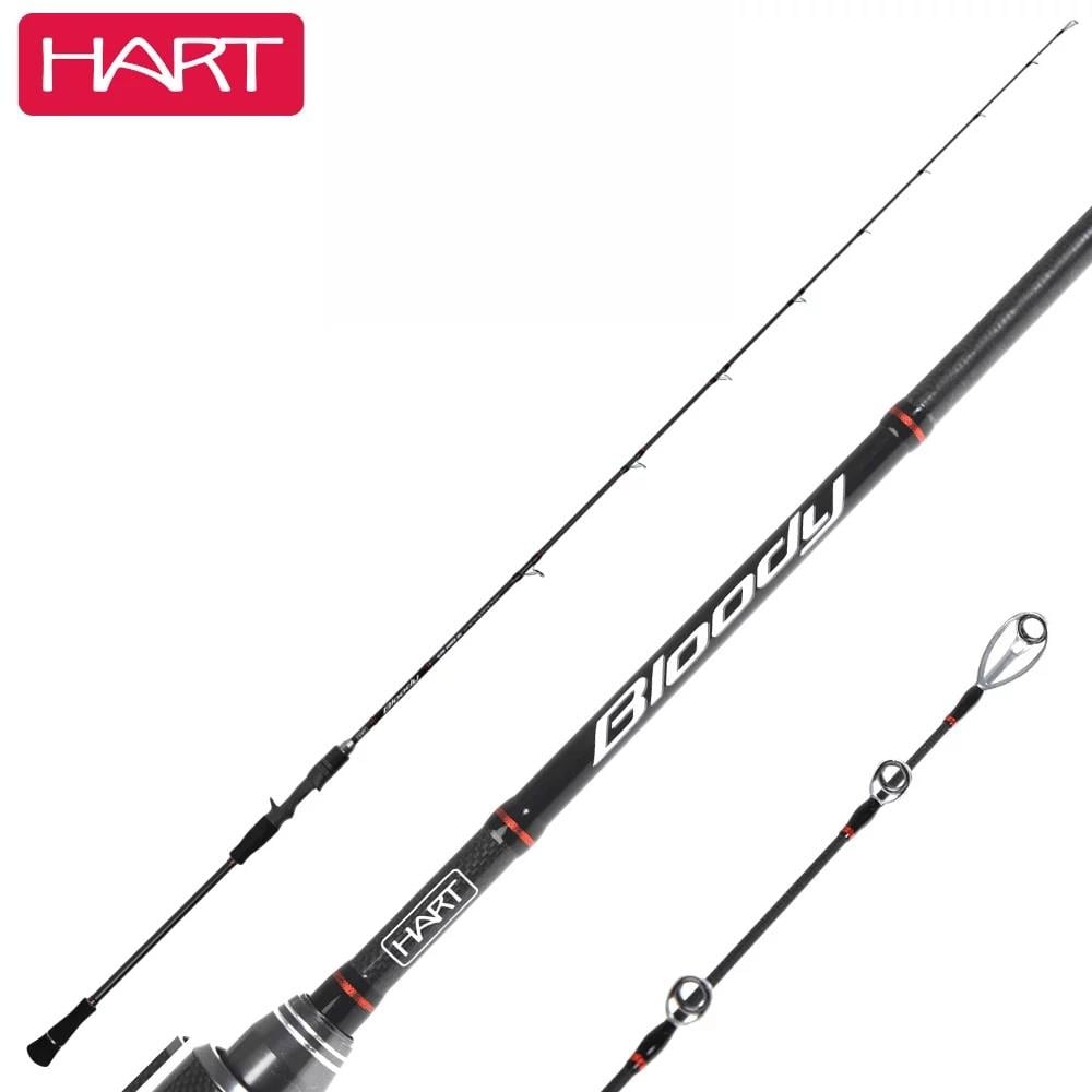 Hart Bloody Slow Power 63C 1.90m PE 2.0-5.0 80/300g Slow Jig Kamışı Tetikli
