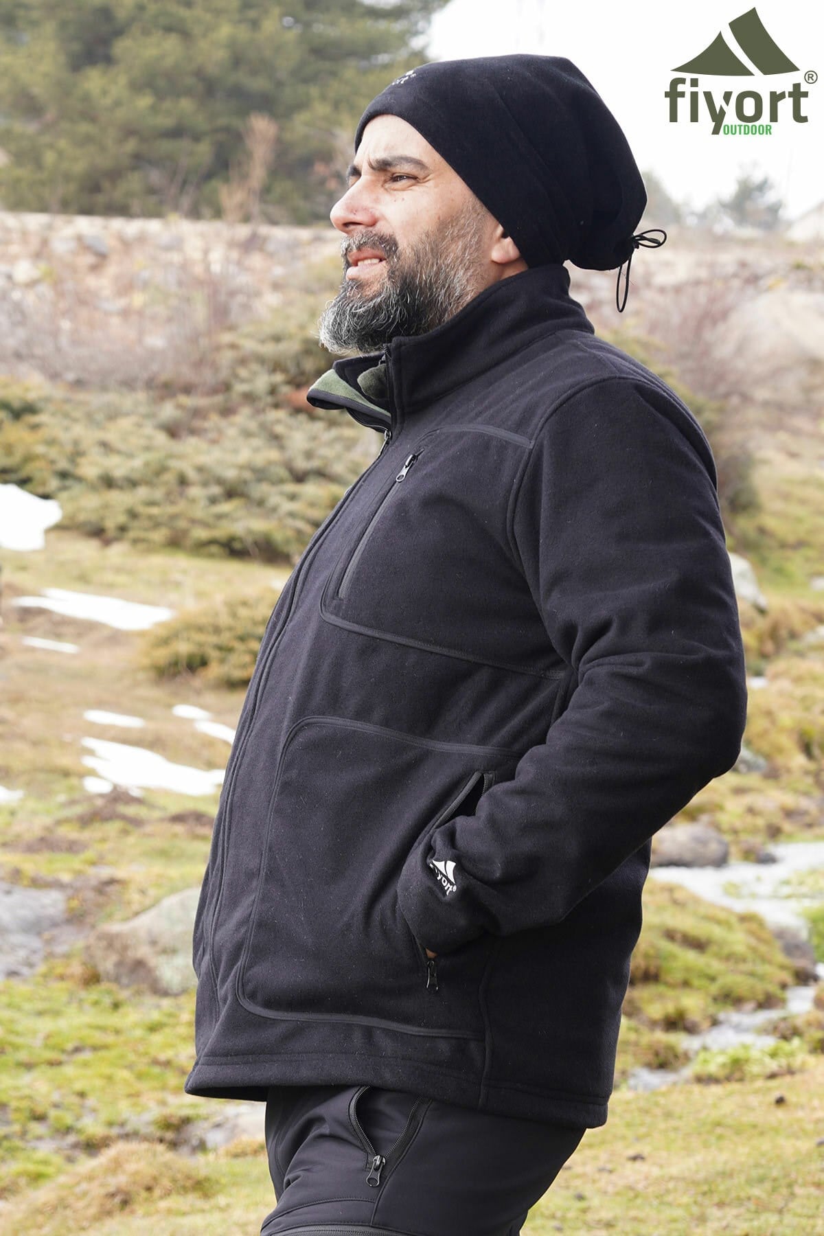 HERVİK POLAR SİYAH #S