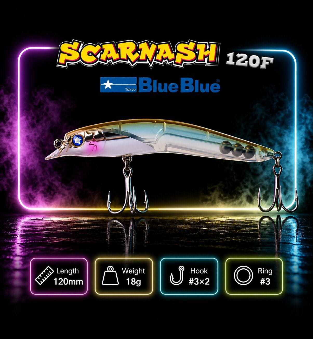 SCARNASH 120 FLOATING 18G #07