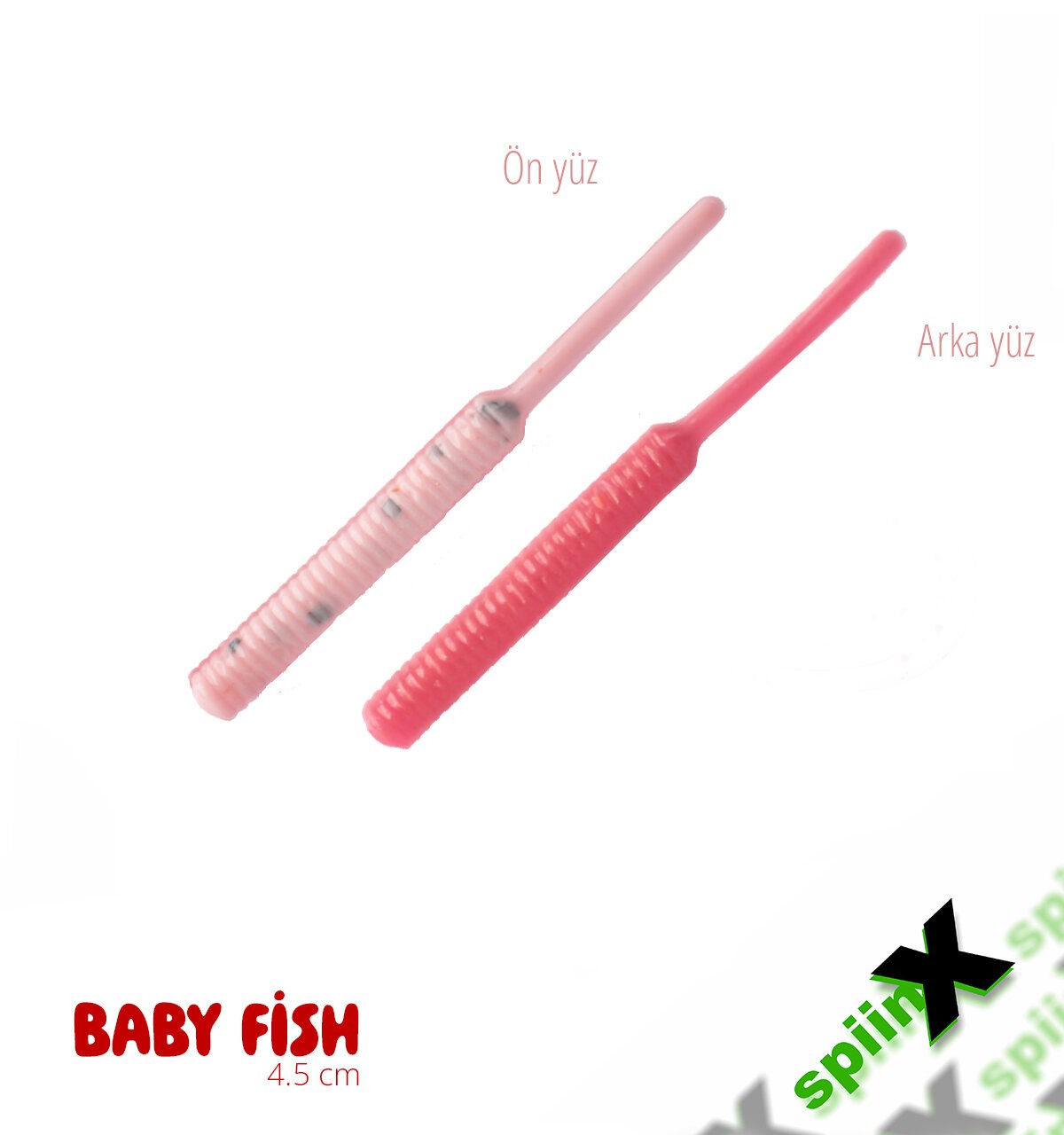 SPIINX BABY FISH SİLİKON 4.5CM 18P SUGAR PINK