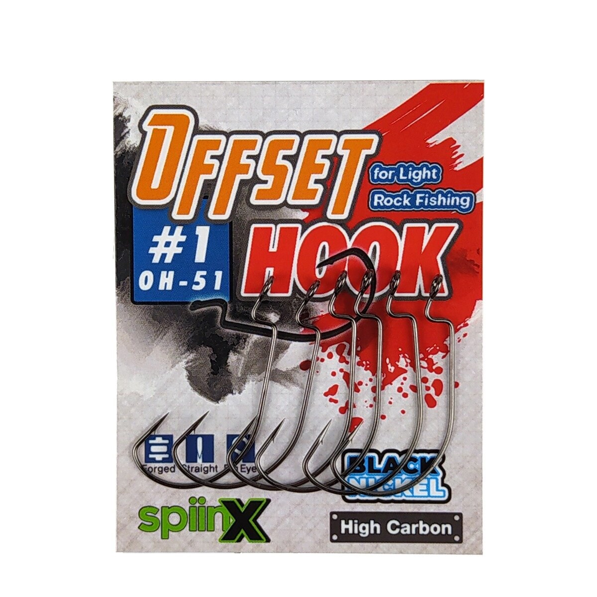 SPIINX OFFSET HOOK İĞNE #3/0 BN 5P