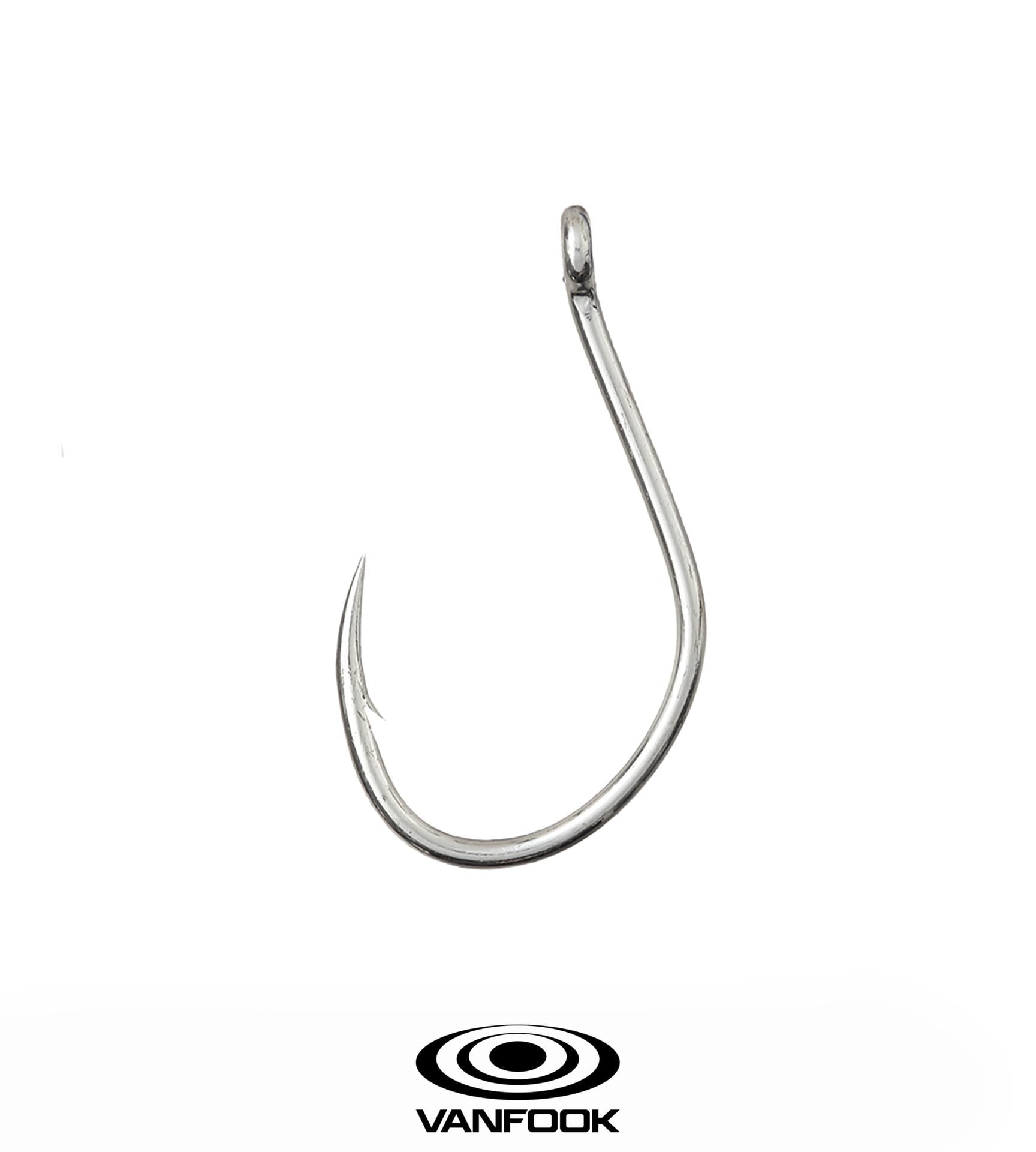 VANFOOK JH-40 JIGEN GRIPPY SILVER 7P #4/0