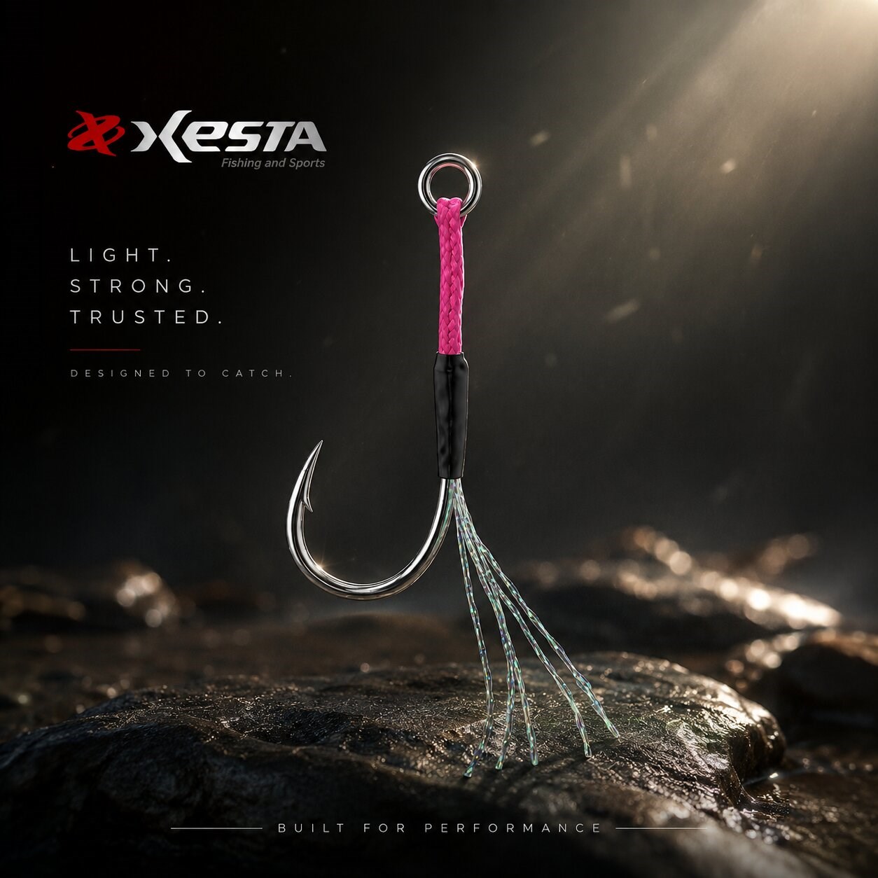 XESTA SHORE JIGGING ASSIST SINGLE KISA M #14 3P