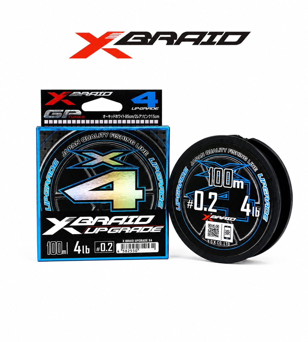 YGK X006 UPGRADE PE X4 100M 1.8KG 0.07