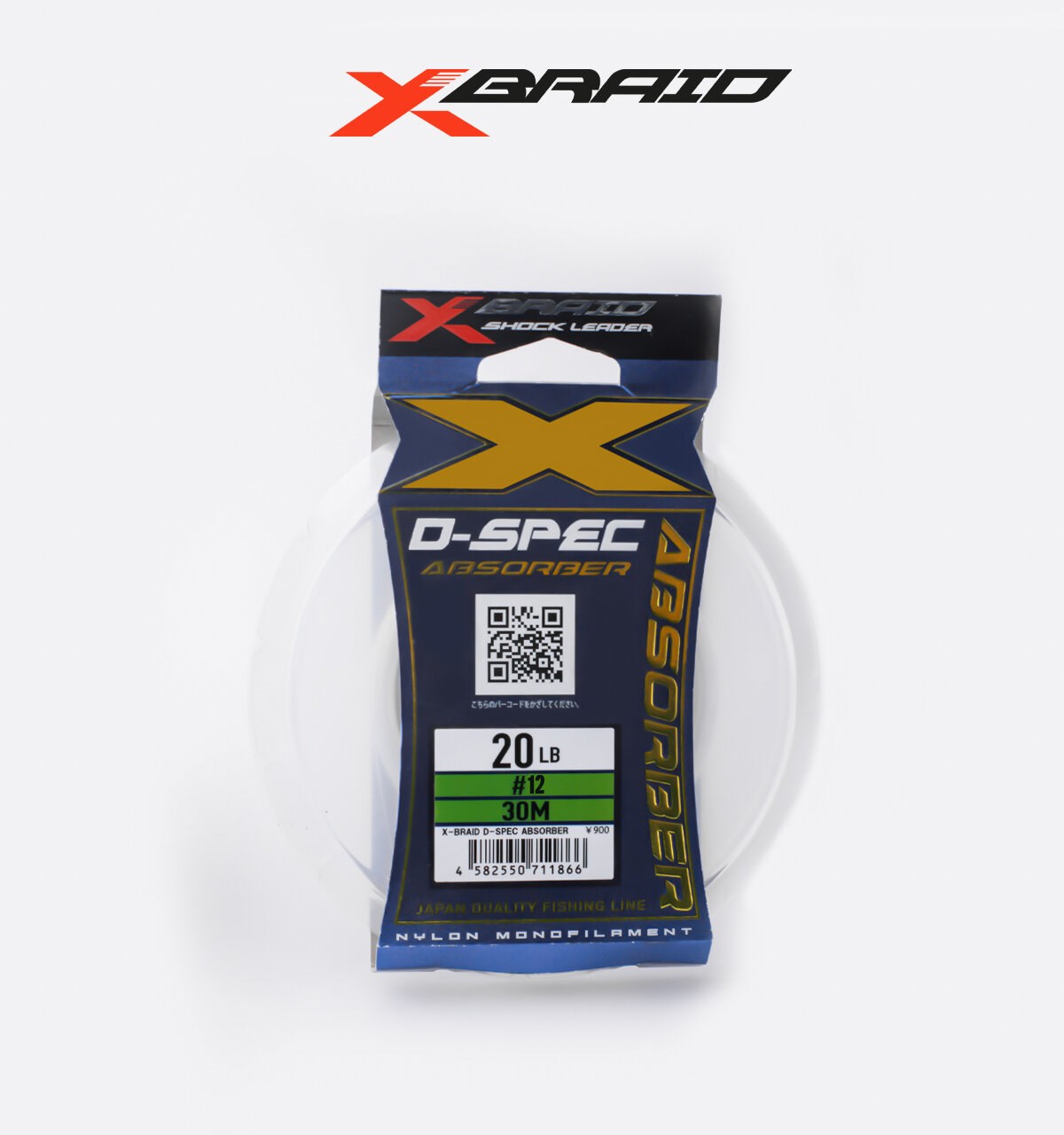 YGK X027 ABSORBER D-SPEC NYLON 30M 23KG 0.62