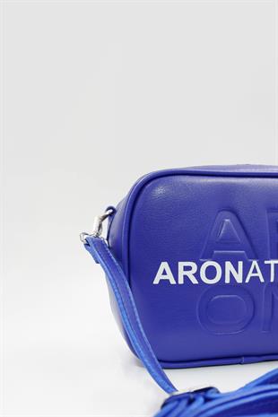 Daily Aron Atelier Saks Mavisi Kadın Omuz Çantası