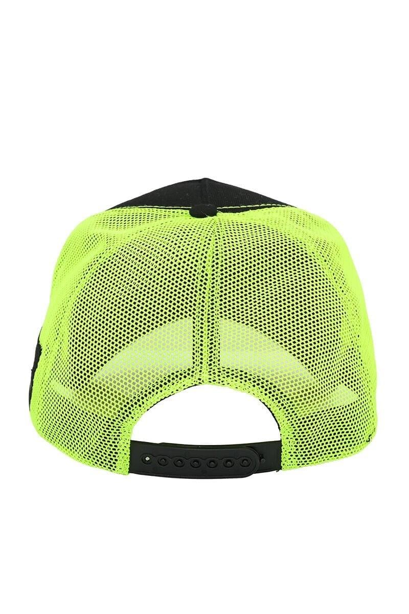 Fujin & Black Börk Trucker Neon Şapka + Bench