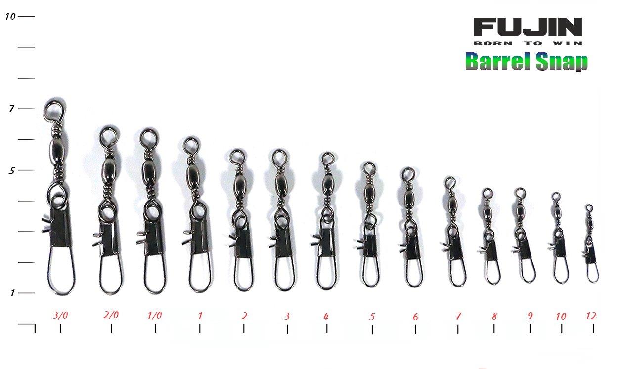 Fujin Barrel Snap Klipsli Fırdöndü BN