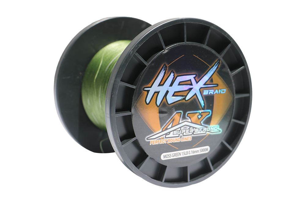 Fujin Hex Braid 4x 5000mt Moss Green PE Bobin İp
